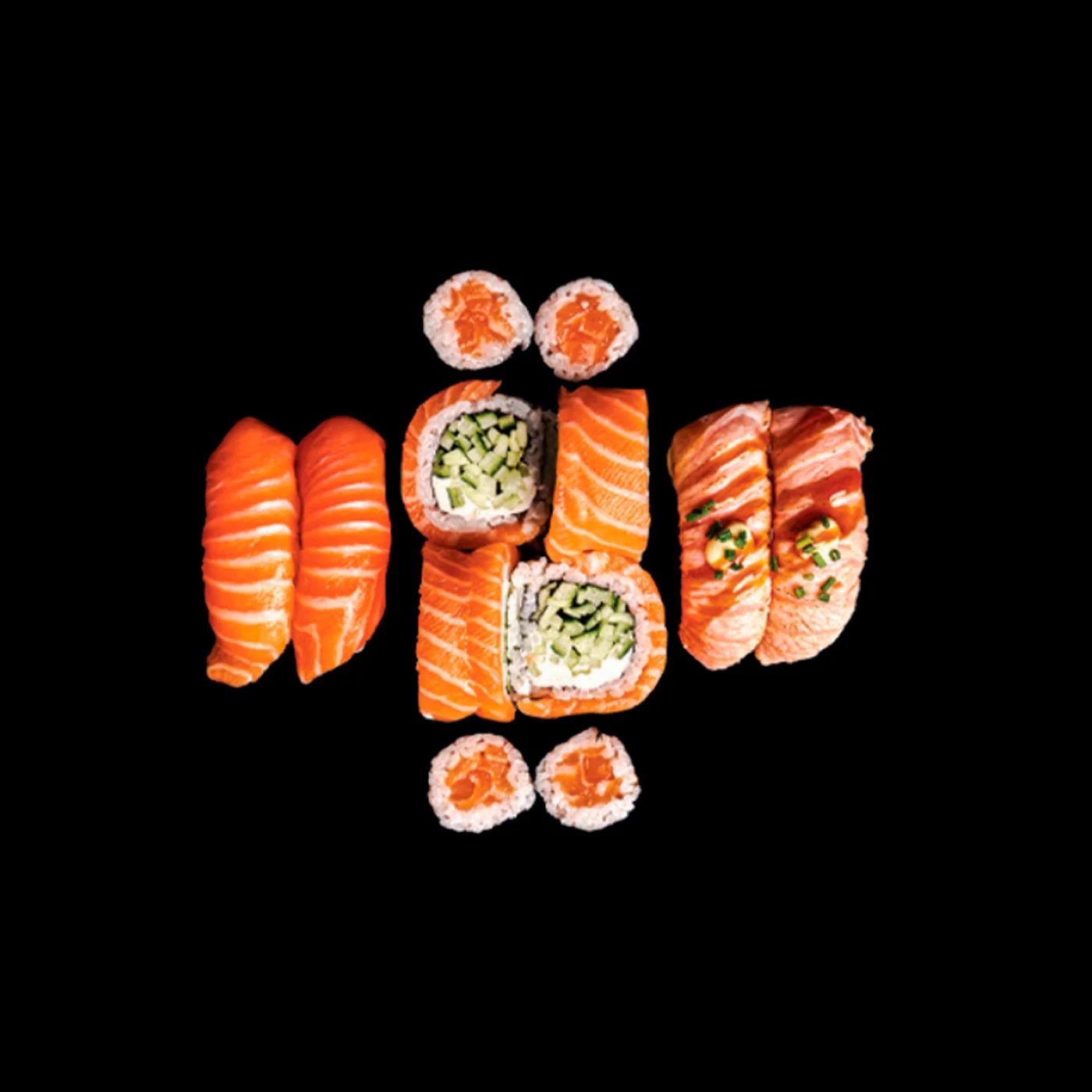 Nr 117 Nigiri Assortment 12 Pcs